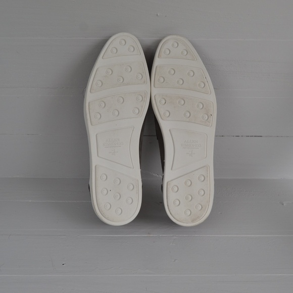 Allen Edmonds Port Washington Randolph Grey White Loafer Shoes Size 11.5D - Picture 8 of 11